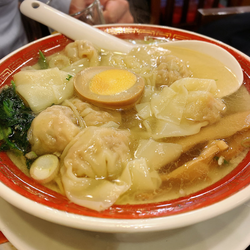 広州塩ワンタン麺(広州市場 中目黒店)