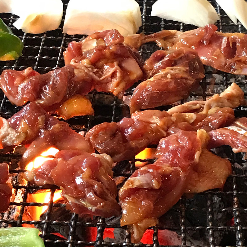 地鶏炭火焼定食(らくだ山 地鶏の店 （らくだやま じどりのみせ）)