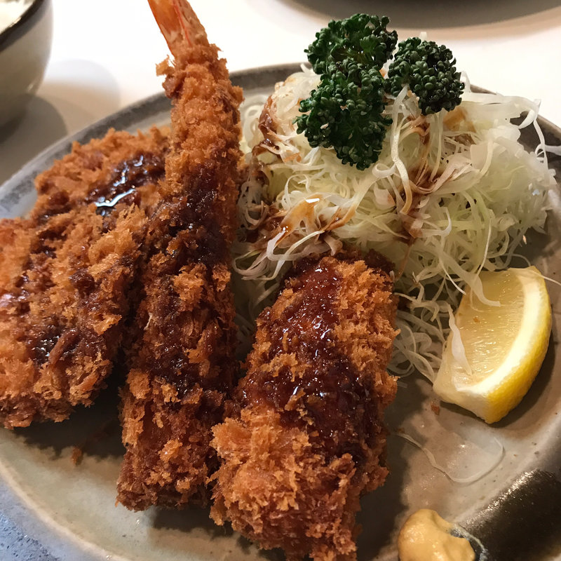 お好み定食(とんかつ 末吉)