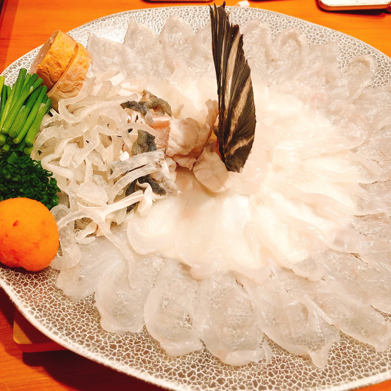 ふぐ刺し(髙瀨)