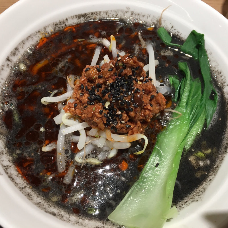 黒胡麻坦々麺(紀州清流担々麺)
