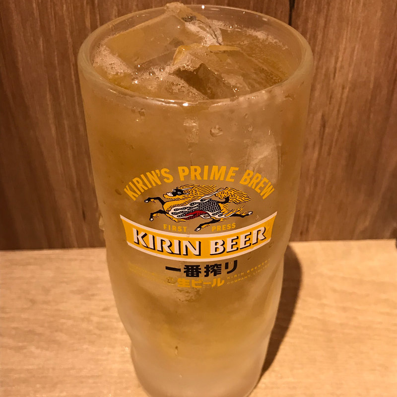 ハイボール(餃子製造販売店 南森町いち五郎)