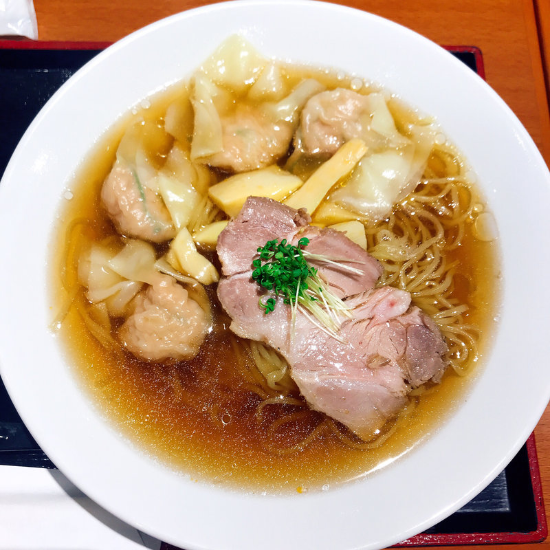 ワンタンチャーシュー醤油(のっけご飯と中華そば95)