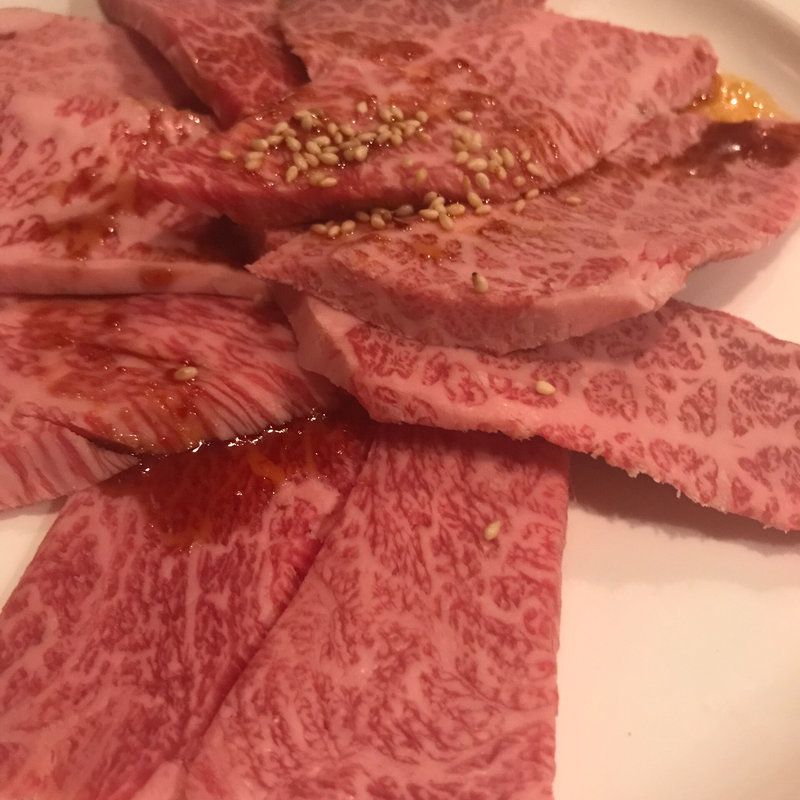 カルビ(焼肉 多牛 竹下本店)