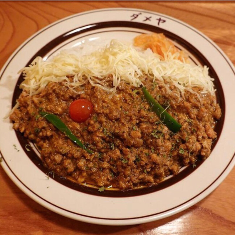 特製チキンキーマクラシック＋デンマークチーズシュレッド(ダメヤ 薬院店)