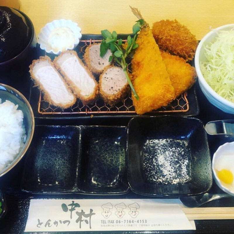 霧島高原ロイヤルポーク定食(とんかつ 中村)