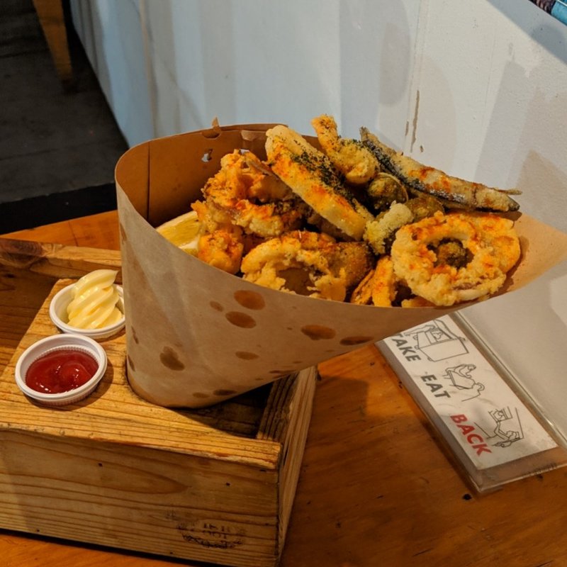 イタリア風シーフードフリット(COMMUNE 2nd )