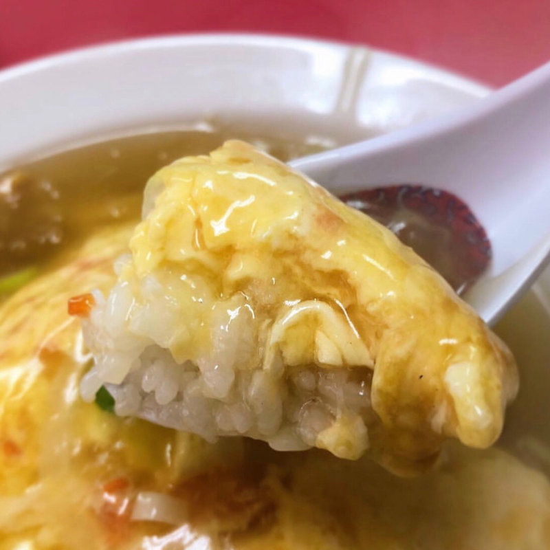 天津飯(中国料理 光来園)