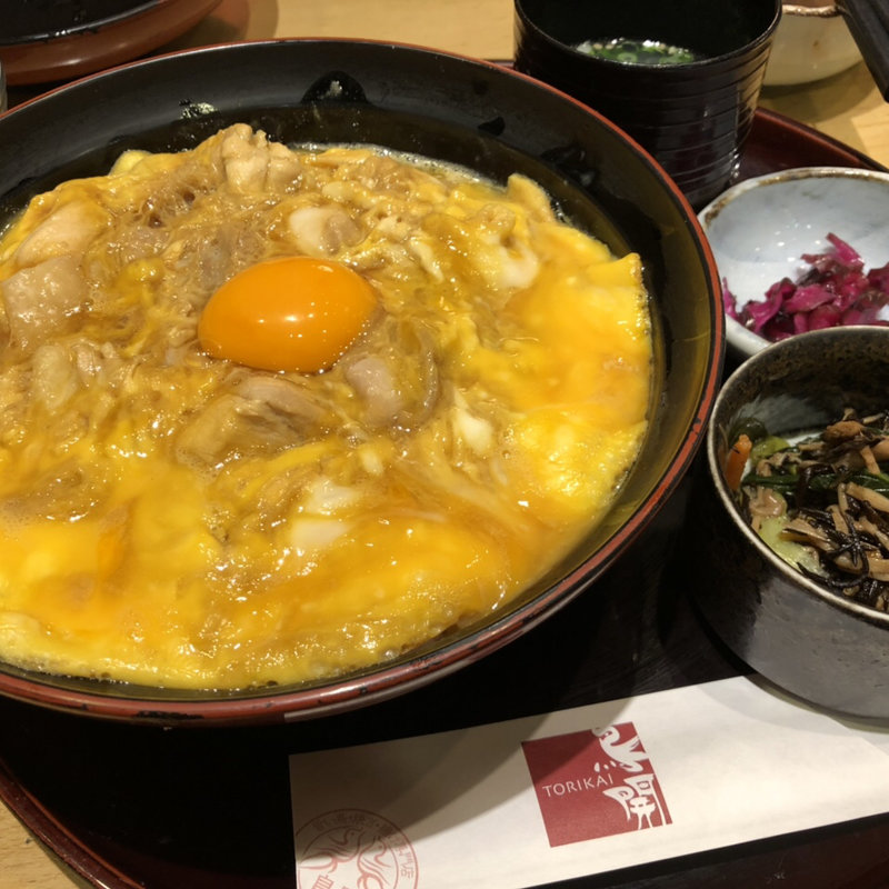 名古屋コーチン親子丼(鳥開総本家 名駅エスカ店)