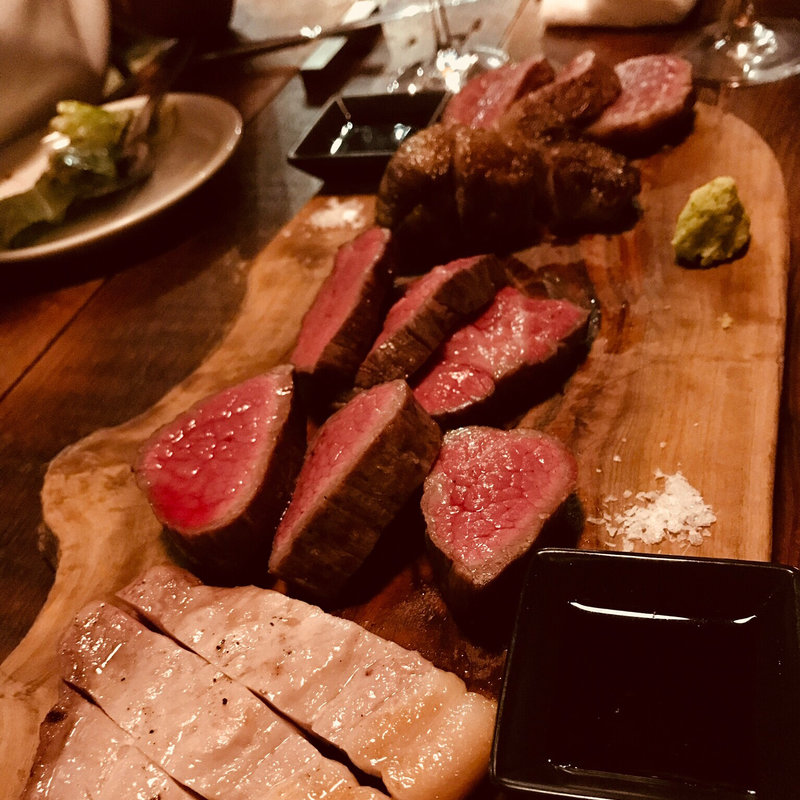 熟成肉の盛り合わせ(旬熟成 Hanare （シュンジュクセイ ハナレ）)