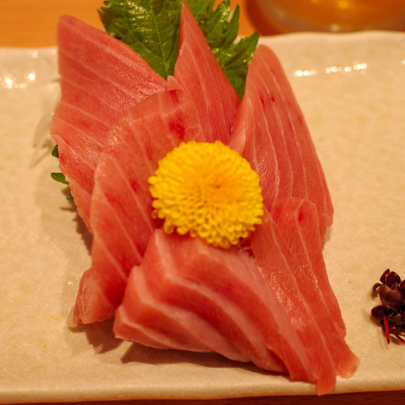 大トロ刺身(鮪小屋本店 ユニモール店)