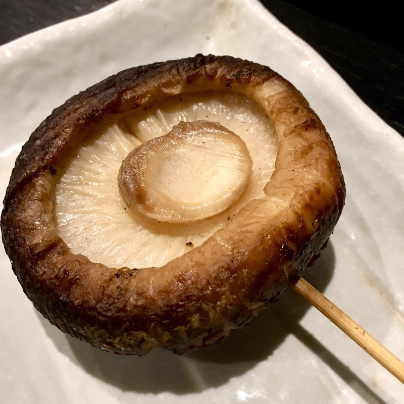 しいたけ(焼き鳥 松元 西中洲本店)
