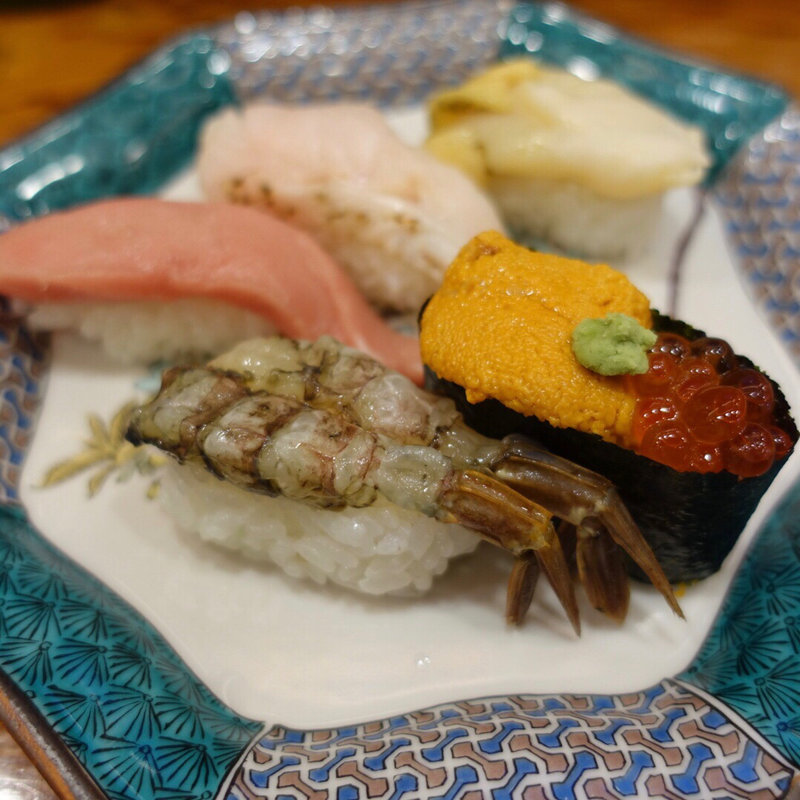 近江いちば10周年記念5点盛(もりもり寿司　近江市場店)