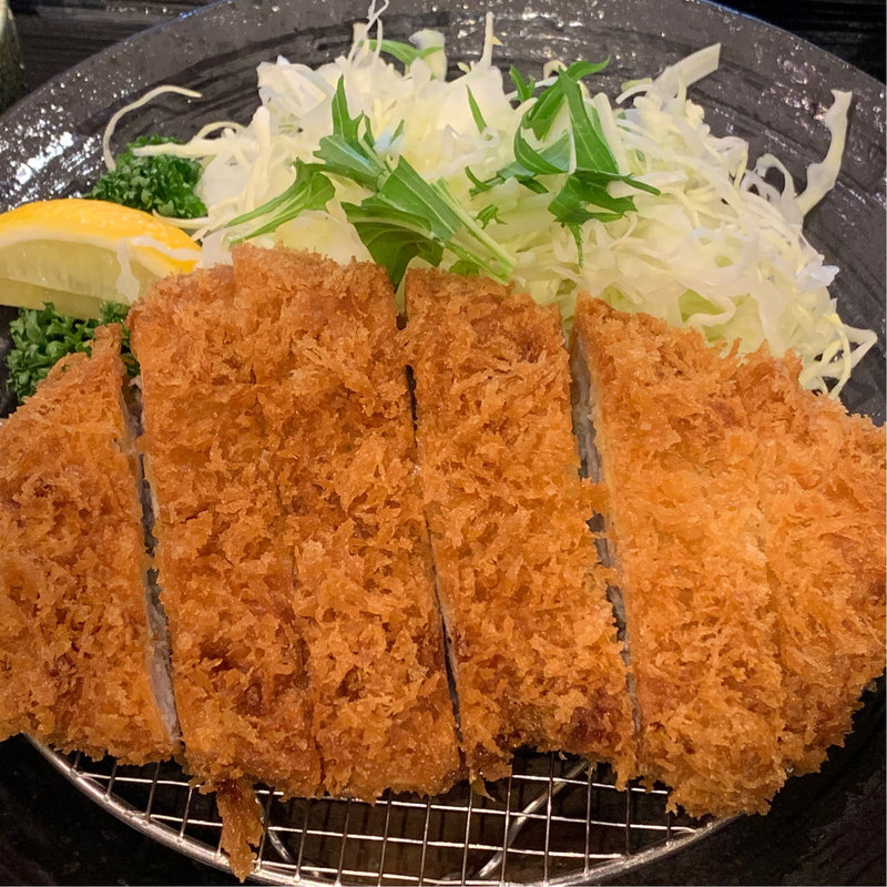 南州黒豚ロースカツ定食(とんかつ 酒菜 くら)