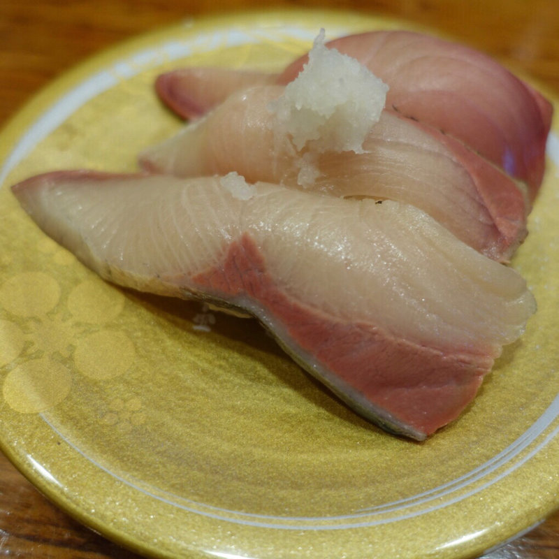 ぶり三点盛り(もりもり寿司　近江市場店)