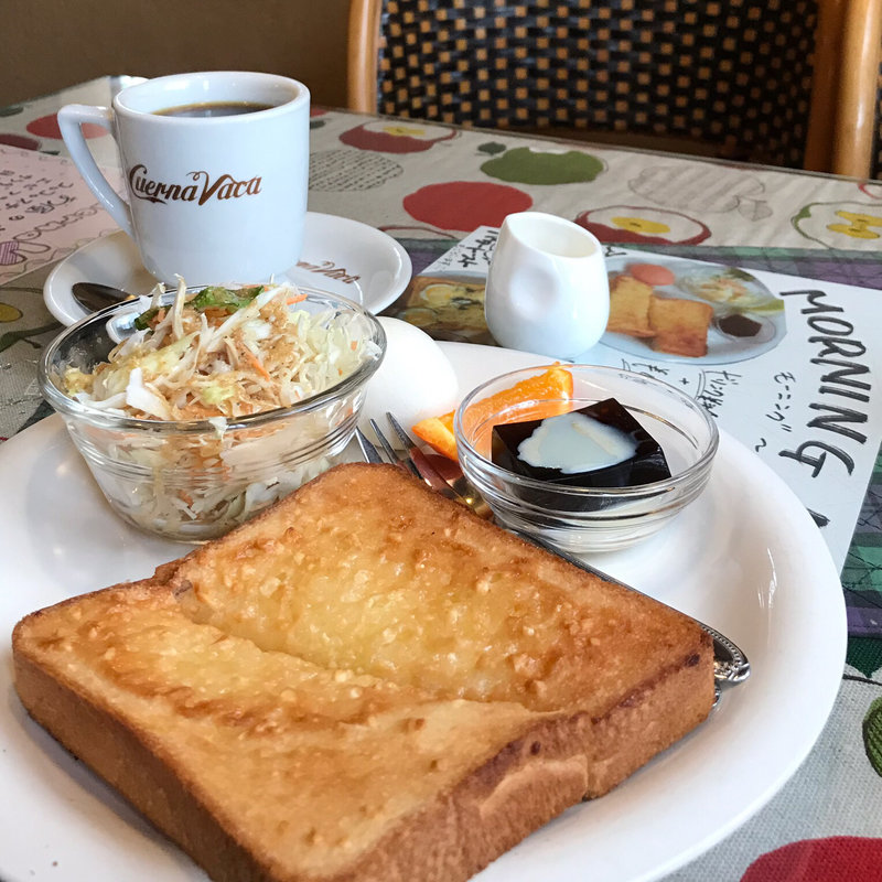 モーニング(アーモンドトースト)(クエルナバカ)