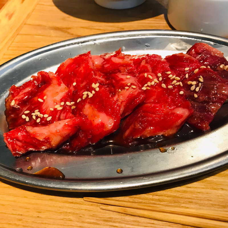 カルビ定食(博多もつ焼 tHe Good Mor〜Ning)