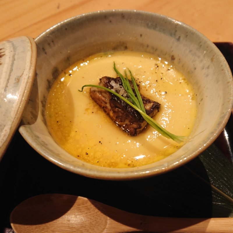 フォアグラの茶碗蒸し(春秋 溜池山王店 （シュンジュウ）)