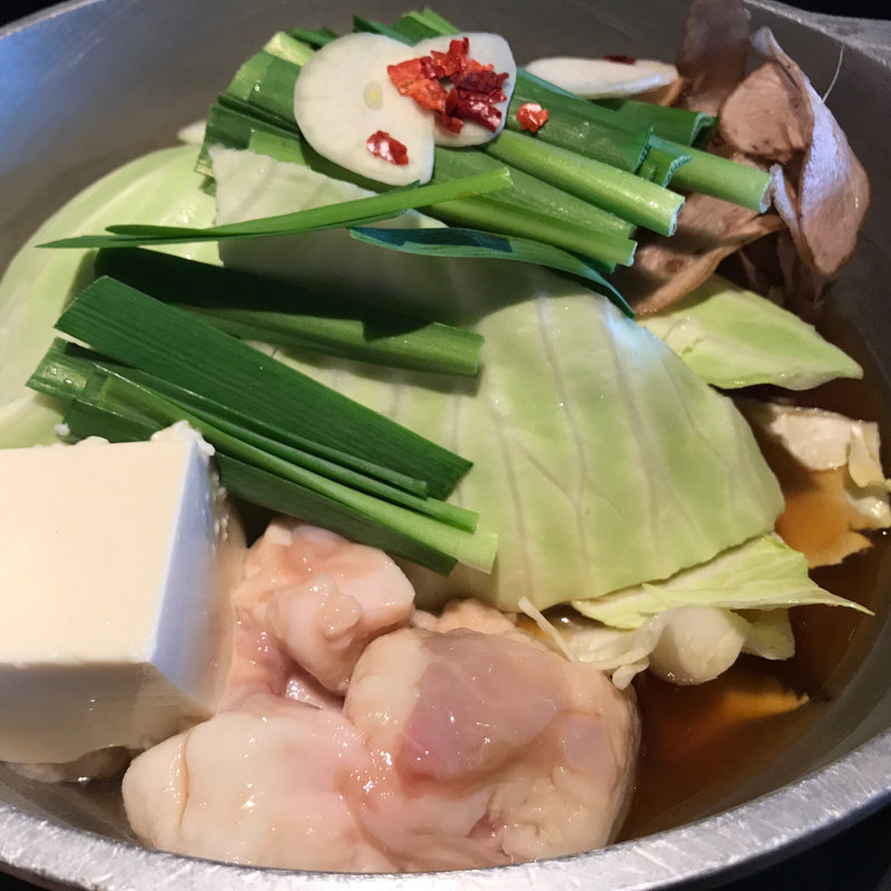 モツ鍋ランチ(博多もつ鍋やまや 飯田橋サクラテラス店)