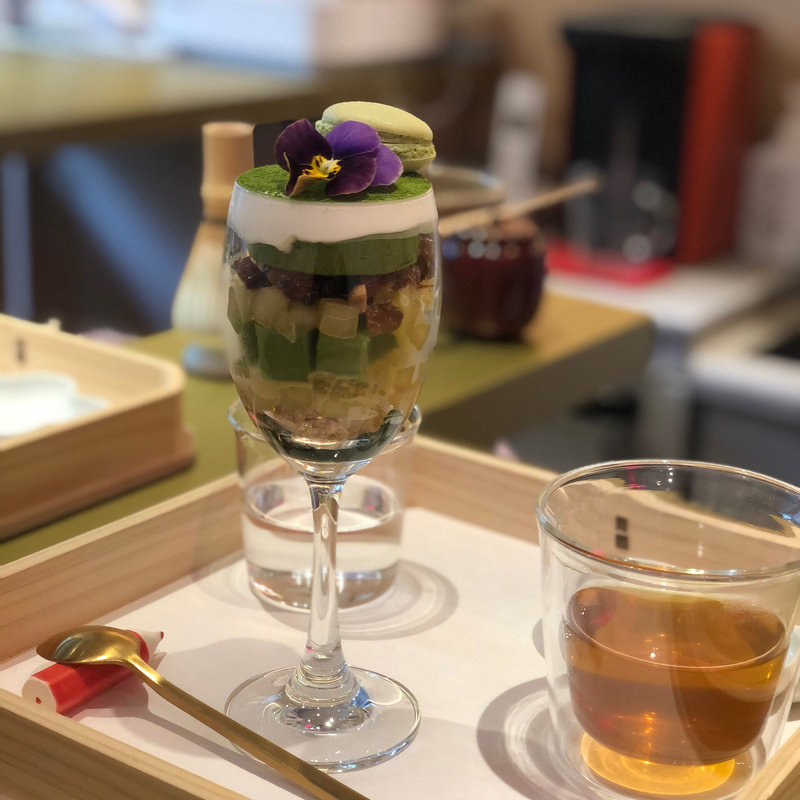 抹茶パフェ(inari tea)