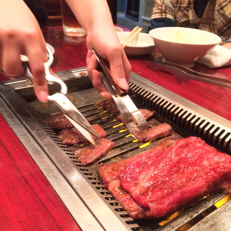 骨付き特上カルビ(本家味楽園)