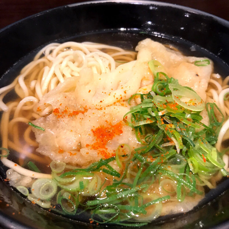 天ぷらえきそば(えきそば在来線下り店)