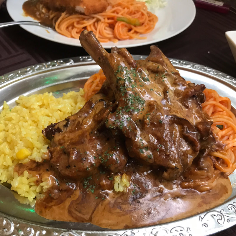 真正トルコライス(ツル茶ん)