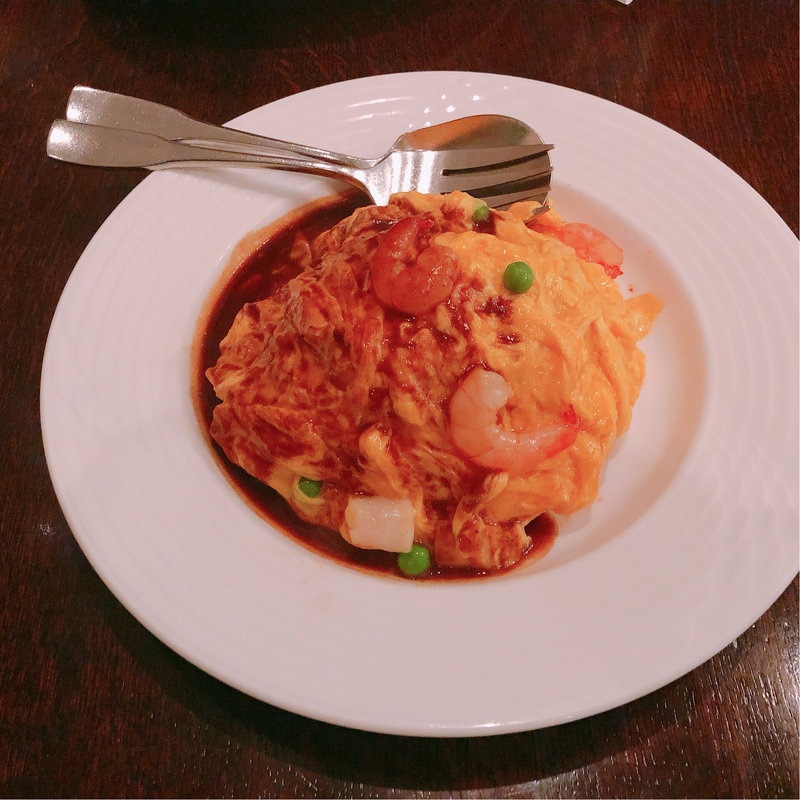 オムレツライス ドゥミグラス(グリル満天星 麻布十番 本店 （グリルマンテンボシ アザブジュウバン）)