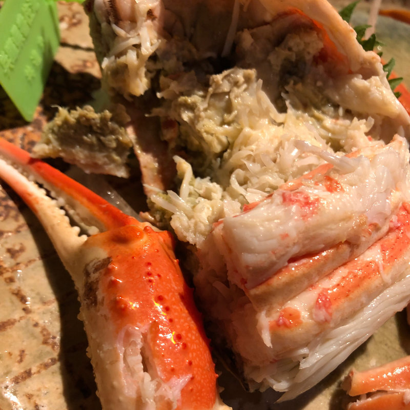 カニのお造り(歩路庵 中目黒 （ポジアン）)