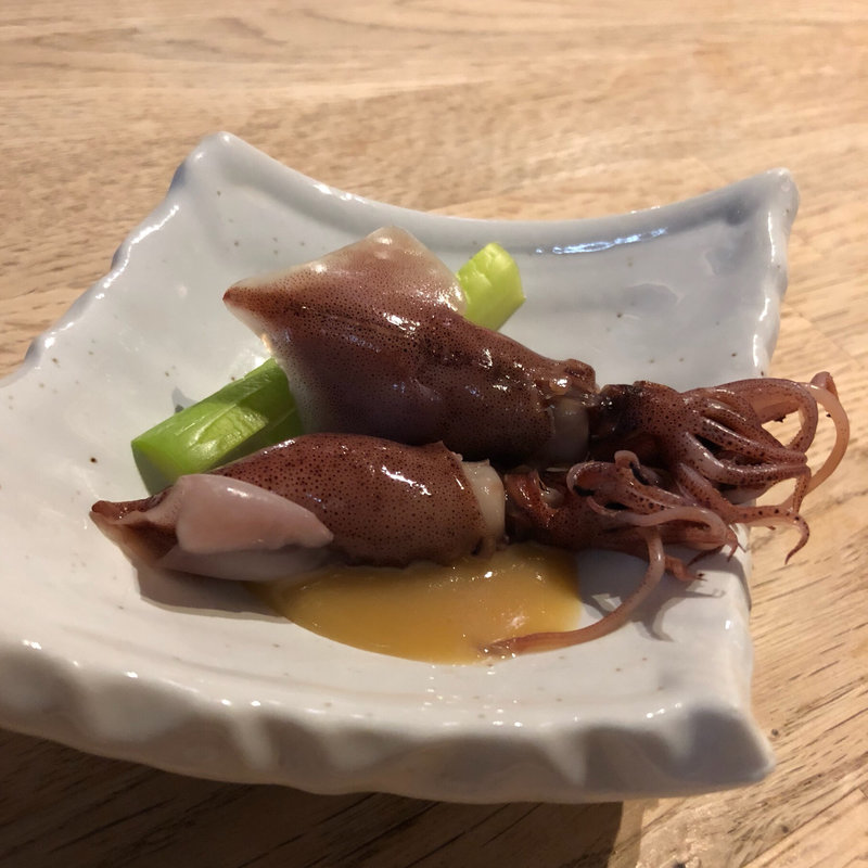 ホタルイカ(歩路庵 中目黒 （ポジアン）)