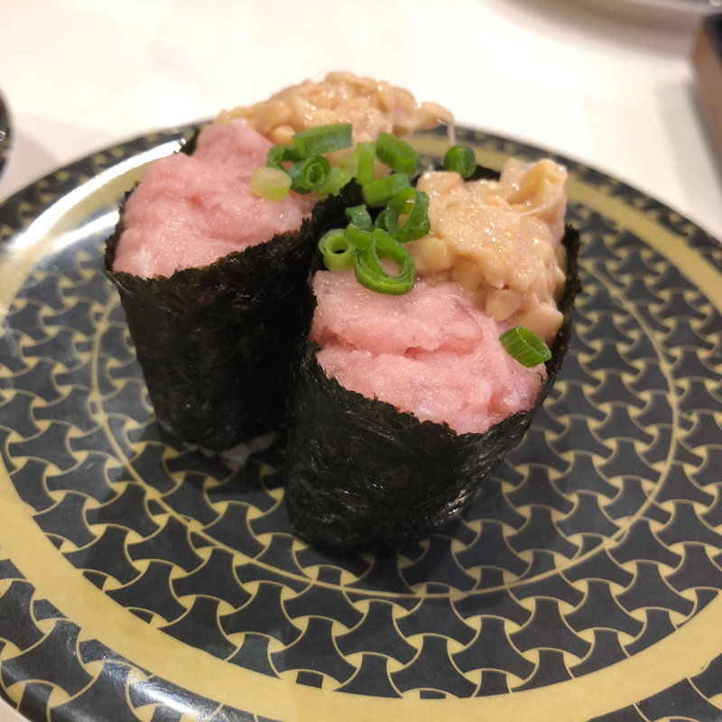 ねぎとろ納豆(はま寿司 博多千代店 )