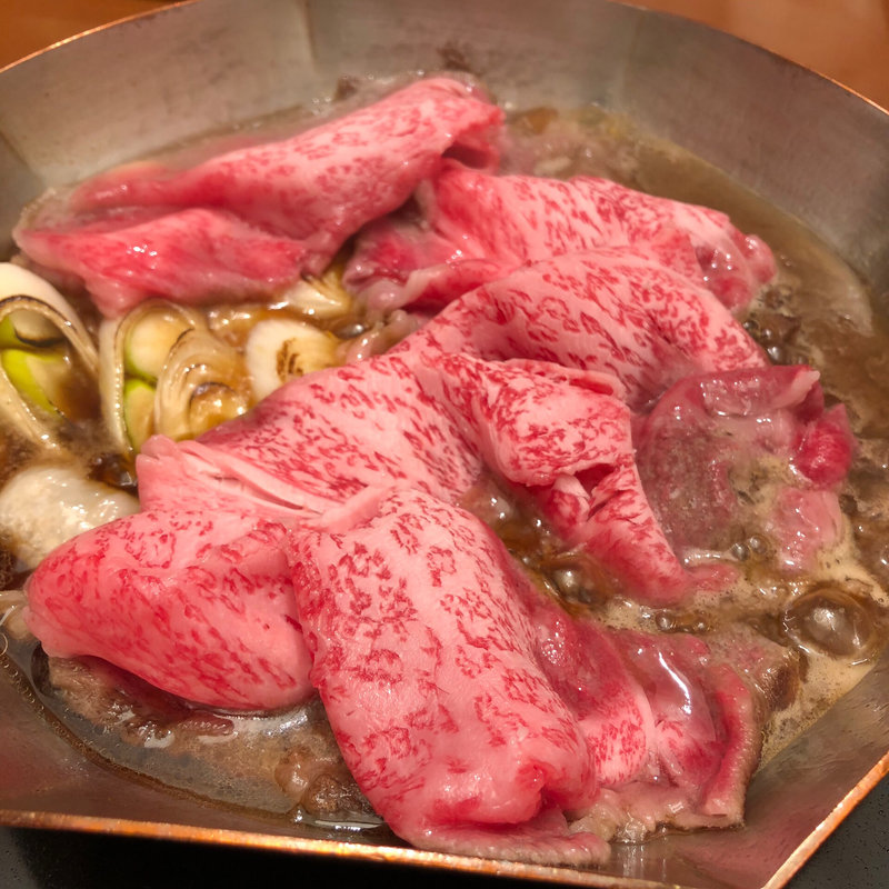 すき焼き(松坂牛 よし田)