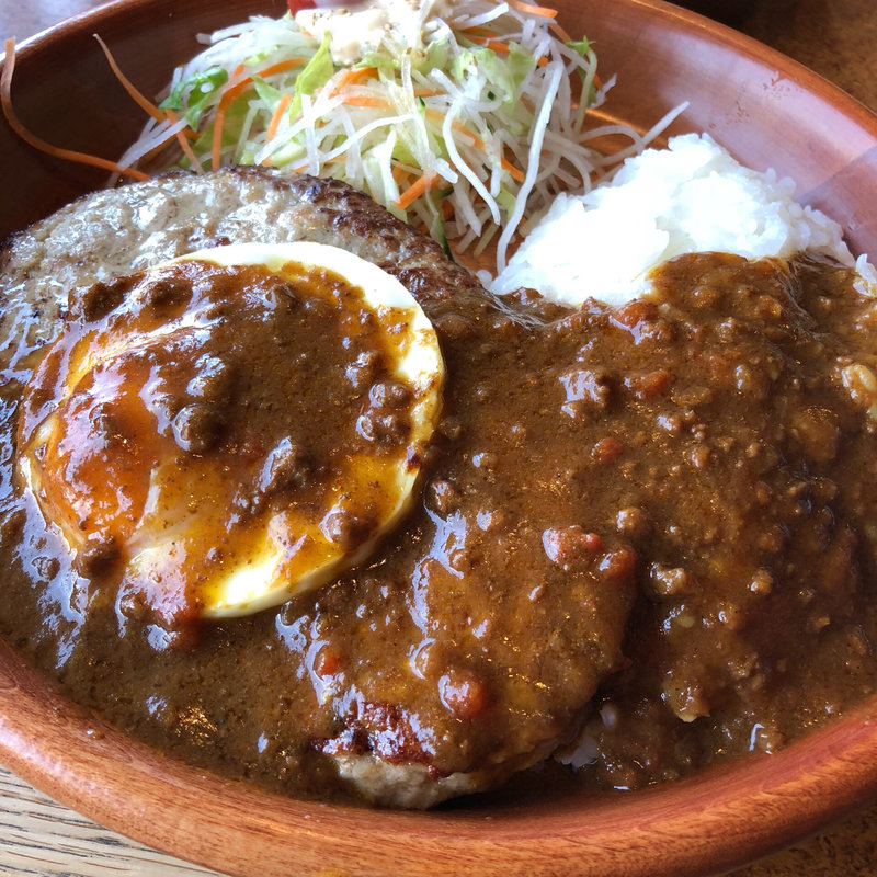 カレーハンバーグ(びっくりドンキー 東六郷店)