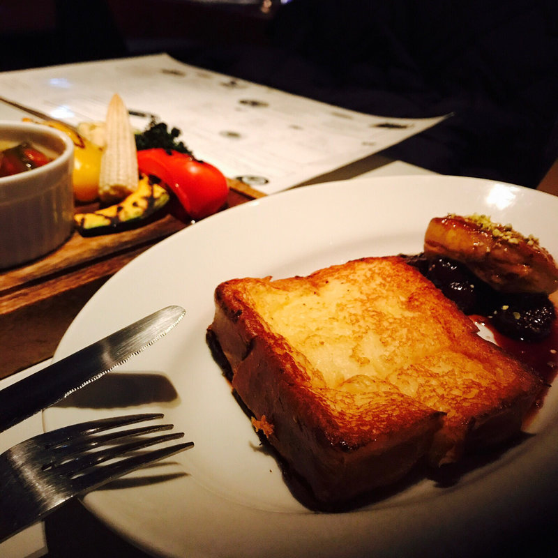 フォアグラフレンチトースト(マーサーブランチ)