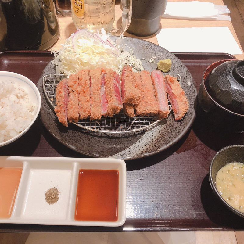 (牛カツ京都勝牛 アルデ新大阪店)