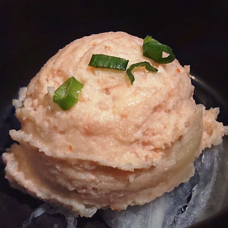 お通し（明太ポテトサラダ）(居酒屋 土間土間 武蔵溝の口店)