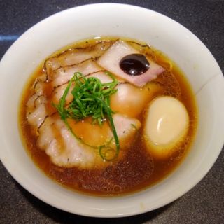 焼豚味玉醤油そば(Japanese Soba Noodles 蔦)