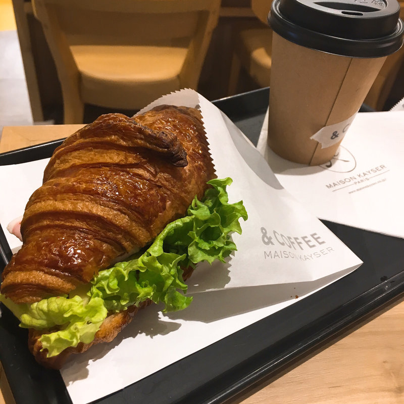 ハムハムチーズサンド(&COFFEE 田町店)