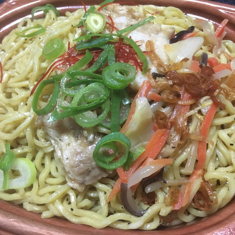 旨塩だれのねぎ塩焼そば(セブン-イレブン 札幌南９条西７丁目店)