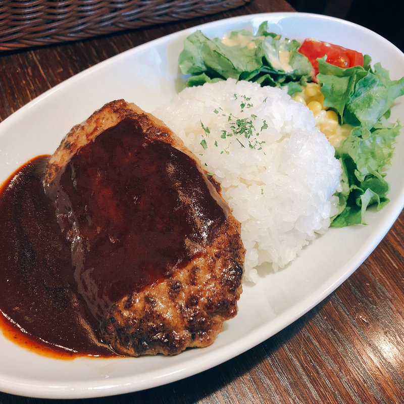 ハンバーグランチ(自家焙煎珈琲 蔵味)