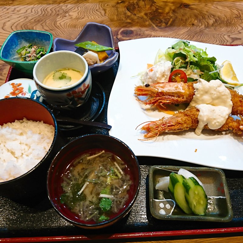 季節限定(足赤海老フライ御膳)(華新 )