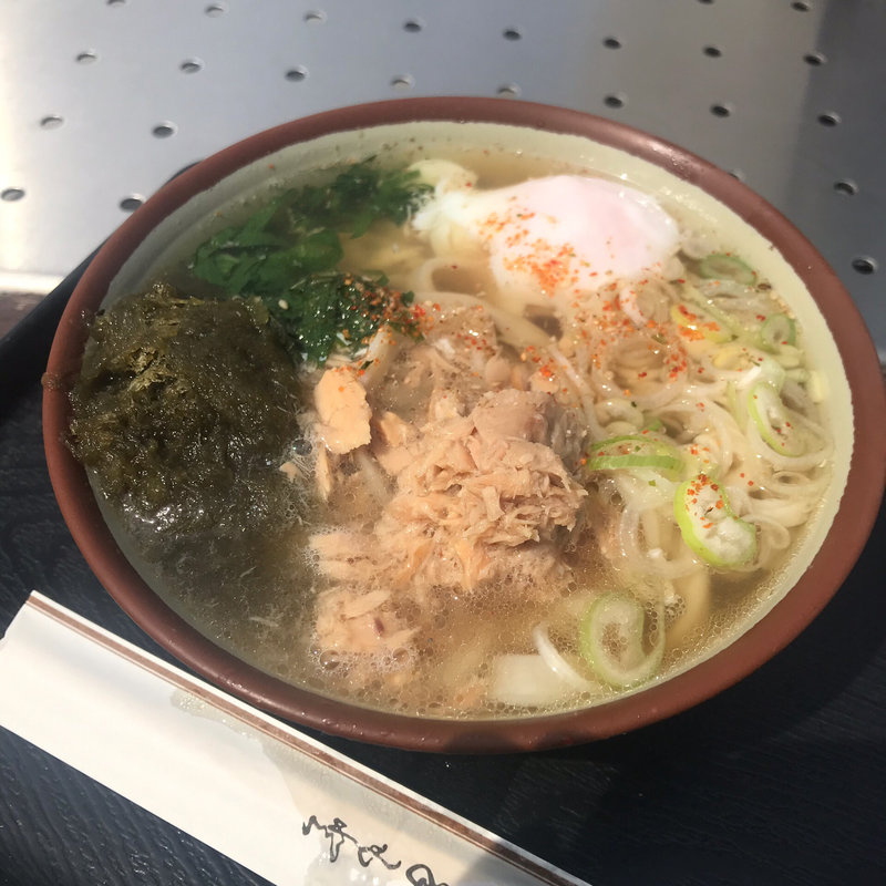 和風ツナうどん(京・茶房 TSURU )