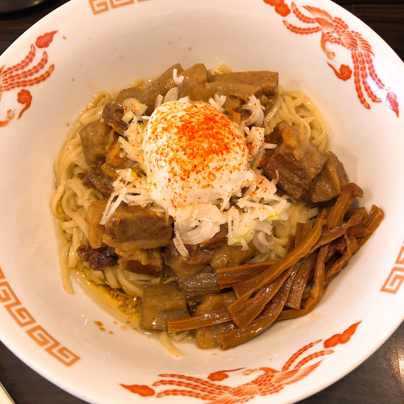 どてそば(Tsurumen 大阪城北詰店 （ツルメン【旧店名】らぁ麺 Cliff）)