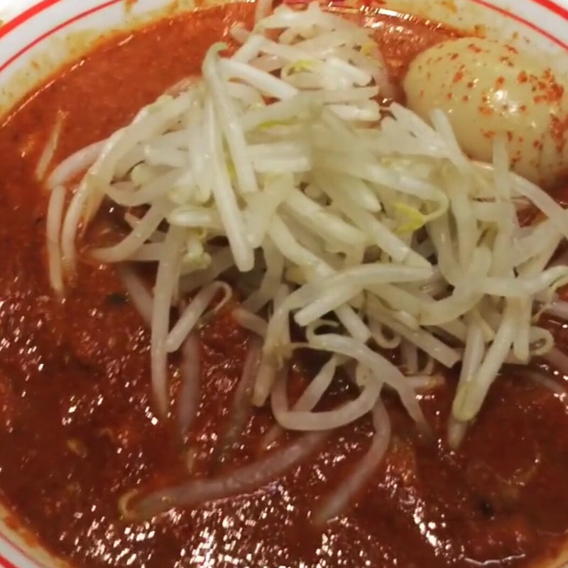 北極ラーメン辛さ8倍(蒙古タンメン中本 御徒町店)