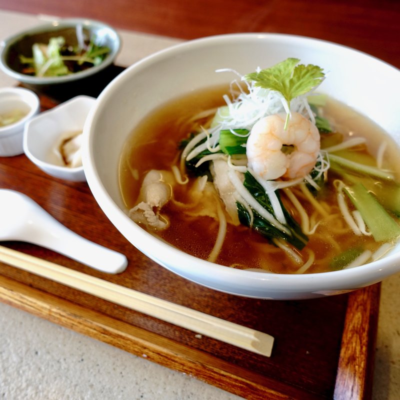 あっさり台湾風汁そばセット(中華厨房 トクチャイナ)