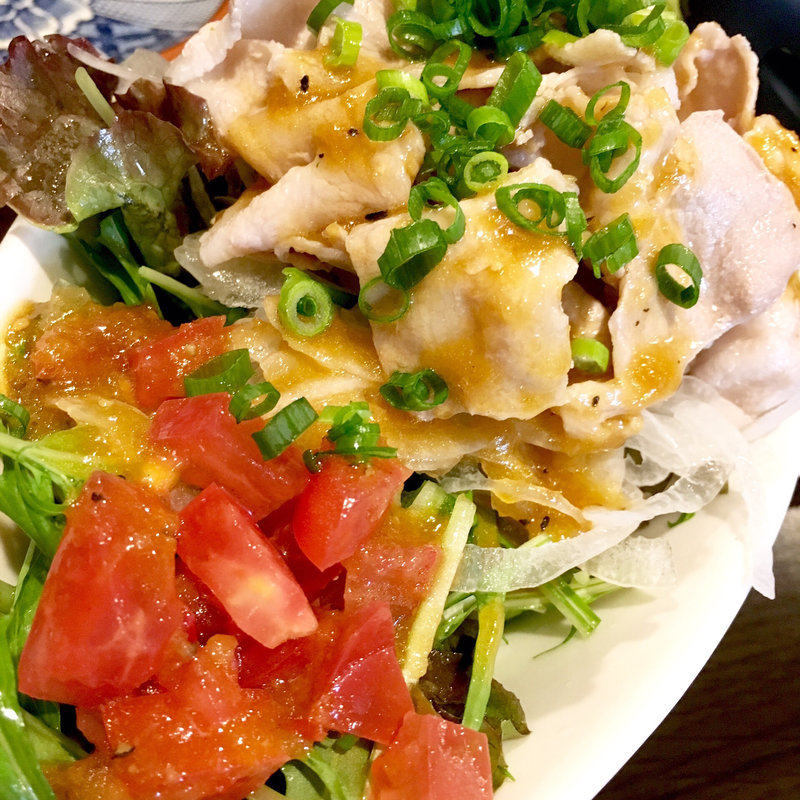 豚しゃぶサラダ(旬味旬菜 大和)