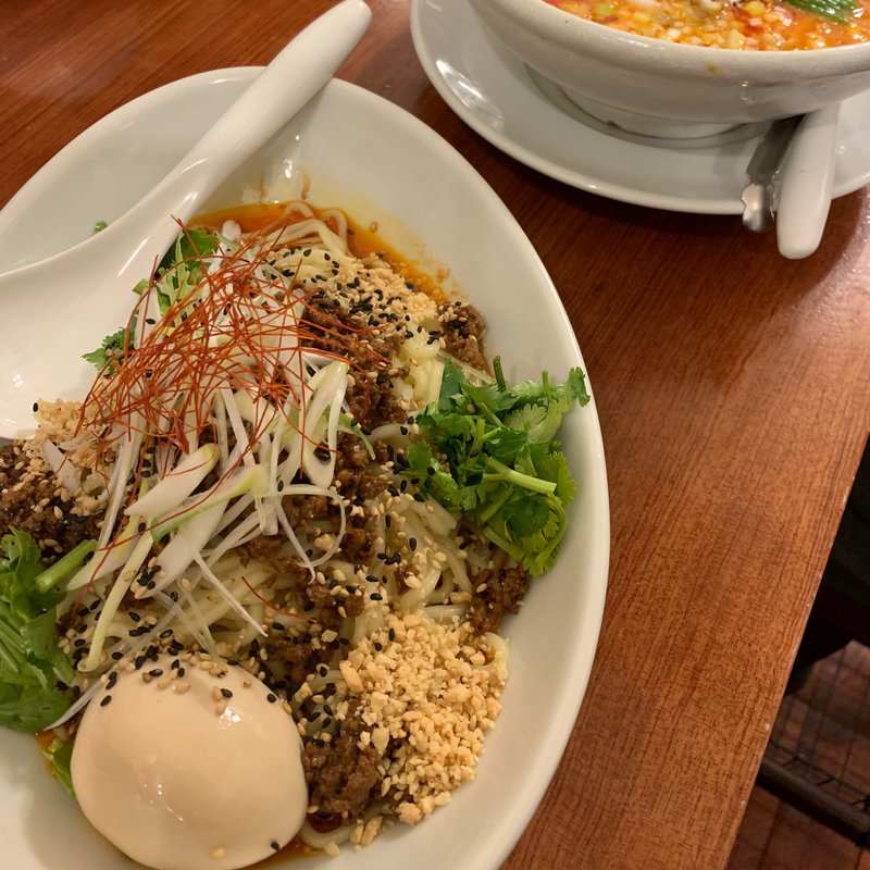 汁なし坦々麺(SHIBIRE NOODLES 蝋燭屋)