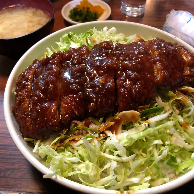 会津ソースカツ丼　ヒレ(キッチン フライパン)