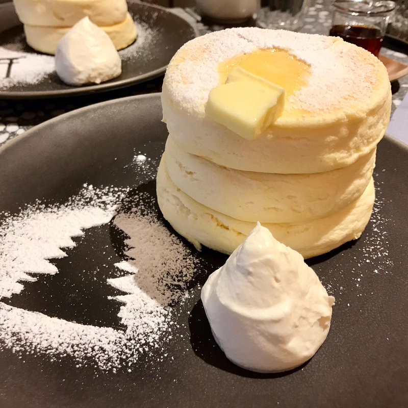 リコッタチーズパンケーキ(MICASADECO & CAFE KYOTO)