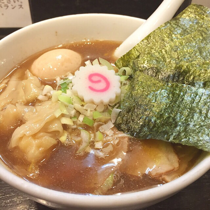 中華そば(江戸前煮干中華そば きみはん 五反田店)